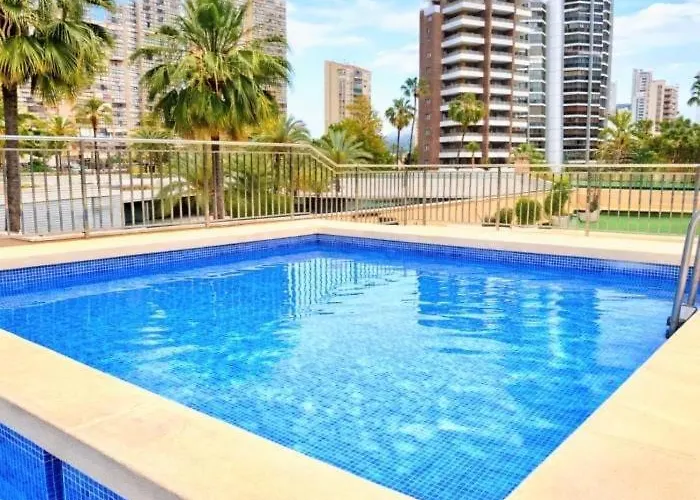 Amplio Con Terraza Y Vistas Al Mar Apartmán Benidorm